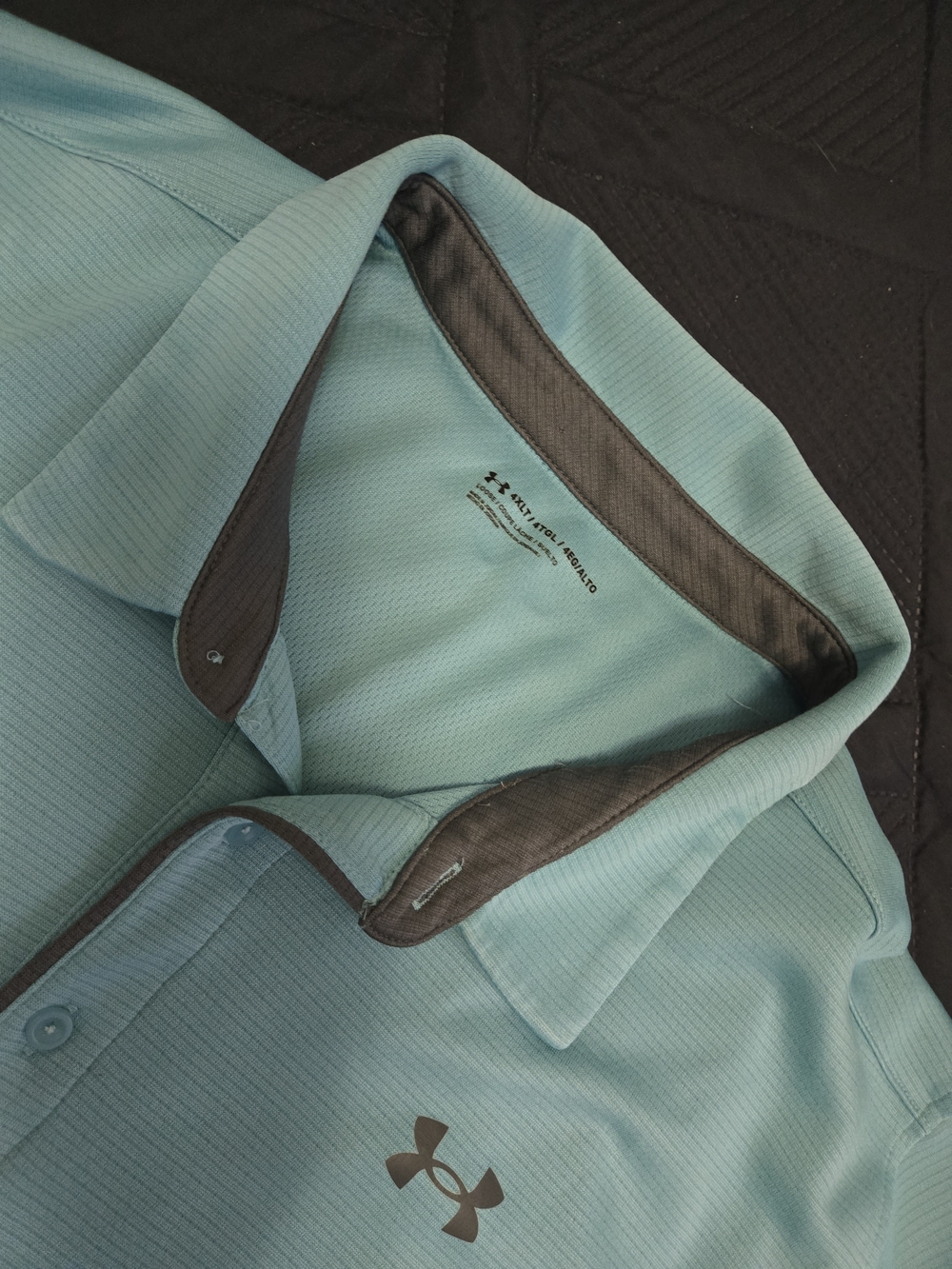 Under Armour Men’s Light Teal Performance Polo